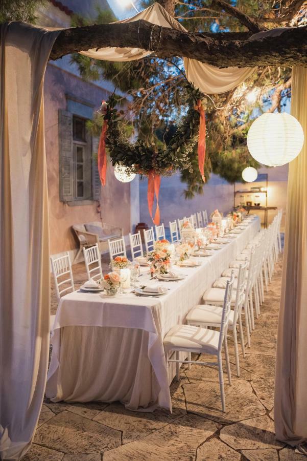 Dellagracia Mansion In Poseidonia Syros Vila Posidhonía Exterior foto